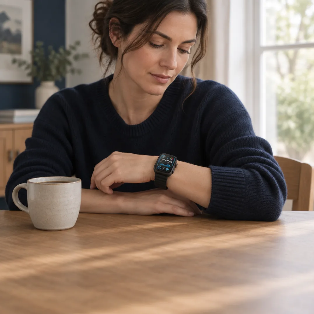 SMARTWATCH Uranyx em uso